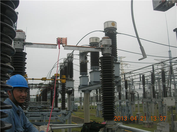 110KV刀閘試驗4
